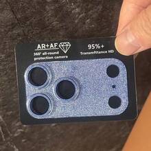 Protetor de Lente da Câmera para Apple 17 Pro/17 Pro Max - Vidro Temperado Ultrafino de Alta Definição, Antirriscos, Fácil Instalação, Encaixe Preciso, Design Minimalista - Ouro - Ver 10