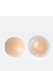 20 piezas/10 pares de pétalos de sujetador sin tirantes reutilizables que levantan, cubierta invisible sin costuras y autoadhesiva para pezones, suave y antideslizante, adecuada para varias ocasiones (sin caja) - Multicolor - Ver 5