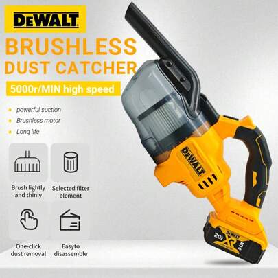 Vacuum Cleaner Industrial Cleaner Cordless Handheld Dust Collector Rechargeable Car Home Gardon Cleanin