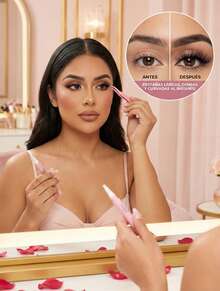 Kit DIY de extensión de pestañas en racimos 9-14 mm MIX con efecto natural y acabado artesanal, diseñado para maquillaje de ojos en casa de forma práctica y sencilla. Set completo de pestañas postizas tipo clúster fabricadas con fibra sintética de alta calidad, suaves, ligeras y cómodas para uso diario. Incluye variedad de longitudes para crear diseños personalizados, logrando pestañas visualmente densas, curvadas y bien definidas. Ofrece múltiples opciones de rizo C, CC, D, D+, DD y CURL, ideales para adaptar el estilo a diferentes formas de ojo y preferencias de maquillaje. El set integra herramientas DIY esenciales como pluma de doble punta BOND + SEAL para fijar y sellar, además de pinzas ergonómicas para una aplicación precisa. Ideal para principiantes y usuarias con experiencia que buscan autonomía, control y versatilidad en su rutina de maquillaje de pestañas. - Negro - Ver 4