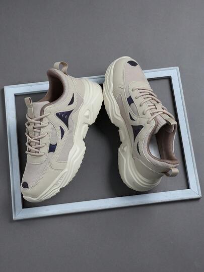 男士休闲运动鞋，系带软底平底舒适运动鞋，轻便低帮日常鞋