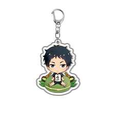 BOOMCOMIC 1个/4个可爱排球队员亚克力钥匙扣 - 日向翔阳、影山飞雄、月岛萤、泽村大地、菅原孝支，可爱挂件，男女通用，适用于背包、钥匙、汽车装饰、粉丝礼物、Y2K时尚、轻巧、色彩鲜艳、双面印刷、高清材质、创意配饰、日常使用、派对装饰、收藏 - 彩色 - 查看 20