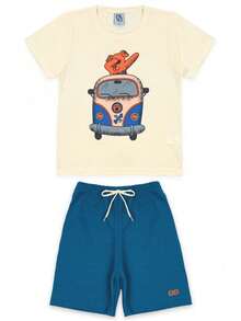 Platinum Kids Young Boys Sets - Màu be - Xem 1