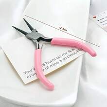 Mini Angled Pliers, Round Bent Nose Pliers, Insulated Pliers Suitable For Jewelry Making Tools - Multicolor - View 15