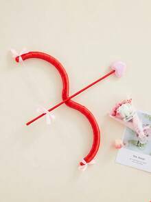 Cupid Bow And Arrow Set, Valentine's Day Cupid Costume Photo Props, Suitable For Adults And Teenagers