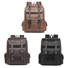 [Back To School Season]Multi Functional Portable 13 Inch Laptop Backpack, Men's And Women's Minimalist British Style Commuting Backpack - Multicolor - View 3