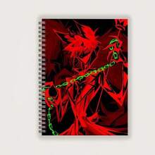 Metal Buckle Student Notebooks - A5/English Notebook, Blank Notebook - Multicolor - View 3