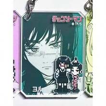 Llavero acrílico con personaje de anime, accesorio de llavero unisex - Multicolor - Ver 3