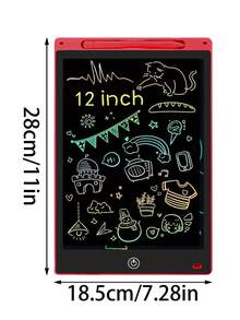 3 Sizes! 12/10/8.5 Inch Kids LCD Writing Tablet - Stylus Pen + Erasable Screen, Educational Toy, Birthday/Holiday Gift - Multicolor - View 15
