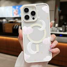 Funda Magnética para Teléfono Compatible con iPhone 17 Air/16/15/14/13/12/11 Pro, Pro Max, Plus, X/XS/XS Max, Compatible con Samsung Galaxy S22/S23FE/S24FE Plus, Ultra, Marco de TPU + Marco de Lente Independiente, Anillo Magnético Incorporado Adsorción Instantánea MagSafe, Serie de Colores Macaron, Combinaciones de Múltiples Colores - Azul oscuro - Ver 6