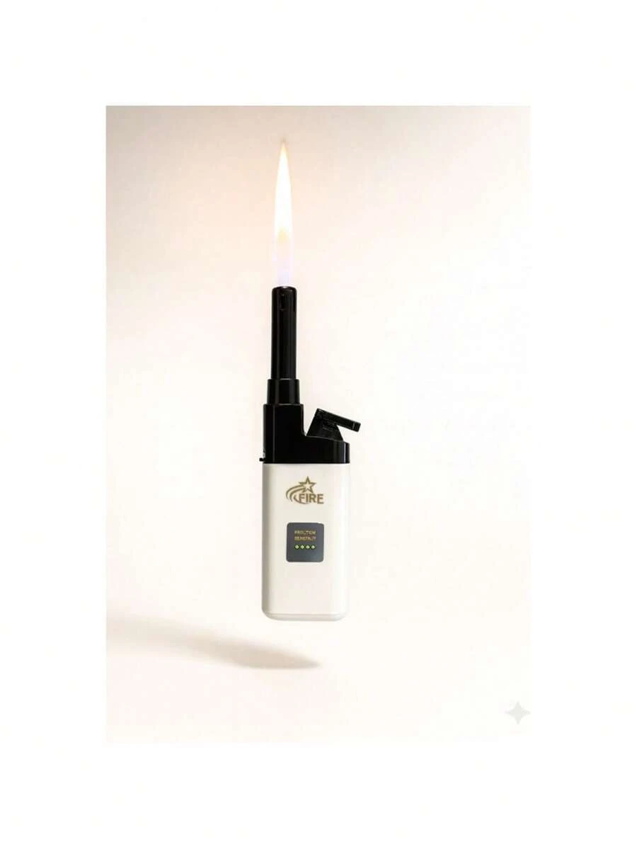 FIRE Rechargeable Torch Lighter – Extended Nozzle, Colorful EZREACH Style - 1 件 白色 - 查看 1