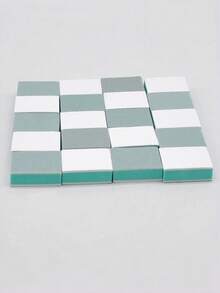 5件套指甲抛光块，指甲锉海绵，双面美甲工具，UV凝胶抛光器迷你抛光护理沙龙足部护理手部护理