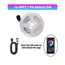 柔性智能LED灯带，APP控制，USB供电，多种尺寸可选。是室内照明和装饰的理想之选。