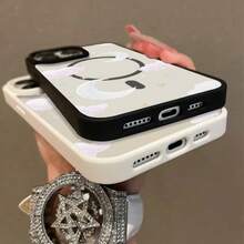 Funda Magnética para Teléfono Compatible con iPhone 17 Air/16/15/14/13/12/11 Pro, Pro Max, Plus, X/XS/XS Max, Compatible con Samsung Galaxy S22/S23FE/S24FE Plus, Ultra, Marco de TPU + Marco de Lente Independiente, Anillo Magnético Incorporado Adsorción Instantánea MagSafe, Serie de Colores Macaron, Combinaciones de Múltiples Colores - Azul oscuro - Ver 8