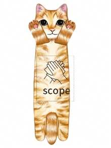 1pc/3pcs Cute Cat & Dog Pattern Hand Towels, Realistic Design, Thickened Hanging Hand Towels Suitable For Kitchen, Bathroom And Washroom - Multicolor - View 13