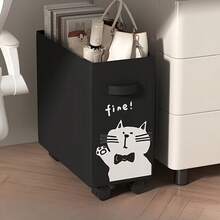 Under Desk Rolling Storage Cart - Essential Mobile Office Organizer, Perfect Gift For Mother's Day, Father's Day And Other Holidays - Multicolor - View 10