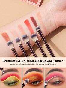 26PCS Makeup Tools Set Including:25PCS Makeup Brush Set+1pc Storage Box - Multicolor - View 9