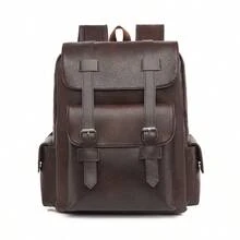 [Back To School Season]Multi Functional Portable 13 Inch Laptop Backpack, Men's And Women's Minimalist British Style Commuting Backpack - Multicolor - View 12