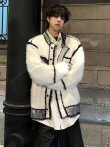 Men Jackets And Coats - White - View 2