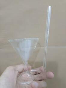 Spiral Cocktail Glass, Creative Personalized Glass Cocktail Cup, Rotating Fashionable Bar Cocktail Glass