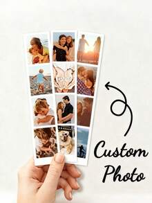 Customized Photo Strips, Personalized Photo Booth Prints, Film Strip Prints, Customized Photo Booth Prints, Personalized Photo Booth Prints, Wedding Photo Booth Cards, Photo Booth Print Frames, Small Gift Invitations, Anniversary, Valentine's Day, Mother's Day, Birthday, Father's Day, Graduation Ceremony, Wedding, Housewarming - Multicolor - View 2