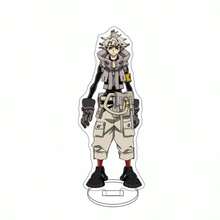 1PC Gachiakuta Rudo Enjin Riyo Zanka Dark Adventure Style Anime Character Acrylic Stand, Clear Figure Desktop Tabletop Display Ornament, Transparent Collectible Art Decor, Novelty Gift For Anime & Fantasy Art Fans - Multicolor - View 17