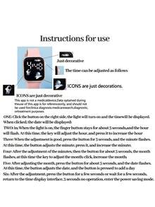 4/1pc Girl's Cute & Fashionable LED Digital Display Electronic Watch, Paired With Butterfly Bracelet, Suitable For Daily Wear, Ideal Gift For Girlfriend, Birthday, Graduation, Valentine's Day - Multicolor - View 8