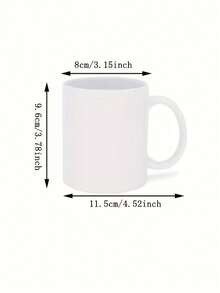 1pc Customizable Name/Text Mug, Elegant Red Rose Pattern, Personalized Valentine's Day Mug - Customizable Name Pair, Customized Coffee Cup, Personalized Mug, Unique Mug, Reusable, Birthday, Anniversary, Valentine's Day, Christmas Gift, Suitable For Women, Men, Couples, Home & Office Use - Multicolor - View 5