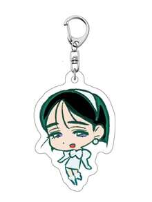 ALIEN STAGE IVAN & TILL Dangle-Dangle Keychain Man Acrylic Chain For Pants Womans Key Chain Men Pendant Girls Jewelry Llavero - Multicolor - View 7
