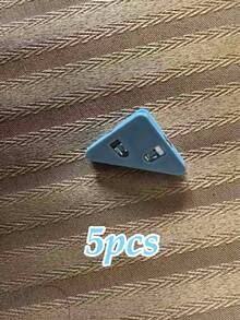 5pcs Colorful Triangular Paper Folders, Artistic & Fresh Design With Candy-Colored Edges, Durable Plastic, Multi-Purpose & Anti-Slip, Suitable For Office, Study, Document & Storage - Multicolor - View 15