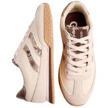 Women Casual Athletic Shoes - Beige - View 3