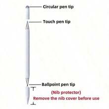 3-In-1 Capacitive Stylus Pen, Universal For Smartphone, Tablet, Drawing, Writing, Fine Tip Capacitive Pen Gifts For Mother, Family, Friends, Birthday, Holiday - Multicolor - View 7