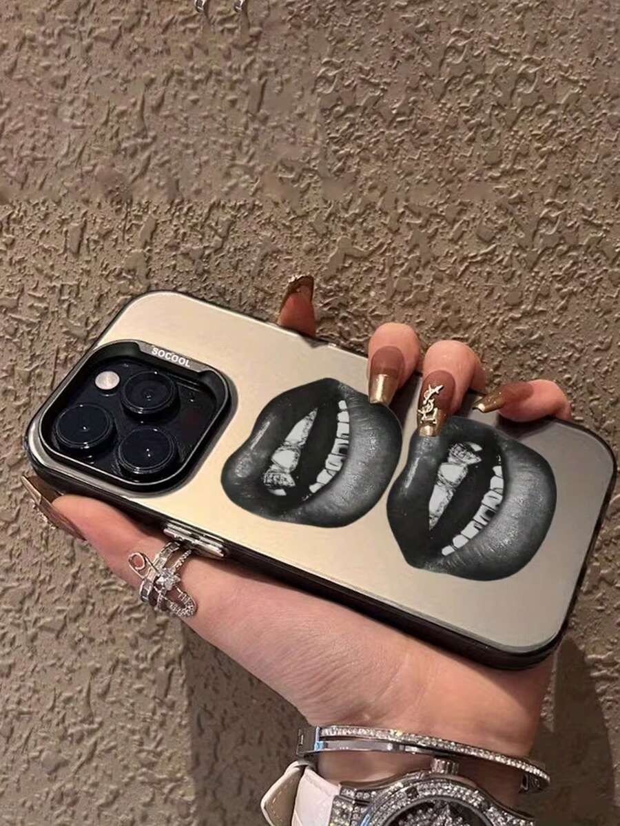 Unique Lip-Shaped Phone Case, Compatible With IPhone 17 Pro/17/17 Pro Max/16/16 Pro/16 Plus/16 Pro Max/16E/15/15 Pro/15 Plus/15 Pro Max/14 Pro Max/14 Pro/14 Plus/14/13 Pro Max/13 Pro/13/13 Mini/12 Pro Max/12 Pro/12/12 Mini/11 Pro Max/11 Pro/11 Series - Multicolor - View 1