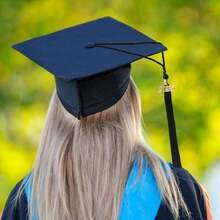 2025 Graduation Tassel With Gold Date Drop, Fits Bachelor Caps For 2025 Graduation Ceremony On College, Primary And Secondary Schools (Blue+Yellow) - Hồng - Xem 5