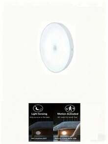 6入組 LED 感應式智慧燈、櫥櫃夜燈、室內感應壁燈。適用於臥室、廚房、衣櫥、樓梯、浴室、走廊、居家、客廳、派對及節日裝飾。 - 感應燈 - 查看 19