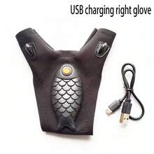 Găng tay câu cá LED dùng để sửa chữa khẩn cấp, găng tay chiếu sáng khi câu cá ban đêm, găng tay có đèn ở ngón tay. - Nhiều màu - Xem 19