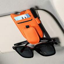 Car Multifunctional Storage Clip - Beige - View 10