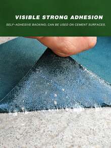 16.4-Foot Artificial Turf Tape, Self-Adhesive Turf Joint Tape, Double-Sided/Single-Sided Turf Repair Tape, Available In Various Widths, Dark Green, Suitable For Patios, Gardens And Sports Fields.Gardening Tools - Dark Green - View 5