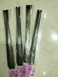 100pcs Gift Basket Pull Bows, 10 Colors (Slight Color Difference), Spring Gift Packaging Decoration, Gold Rimmed Pull Bows With Ribbons, Large Pull Bows, Suitable For Birthday, Wedding, Easter Gift Wrapping - Multicolor - View 8