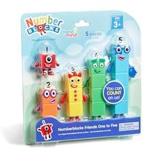 hand2mind Numberblock Friends One to Five Figures Conjunto de Figuras de Accion Caricaturas Figuras de Juguete Conjuntos con Figuras de Accion Pequeñas Figuras para Niños Juguetes de NumerosDuradero y cultiva el interés de los niños - Multicolor - Ver 2