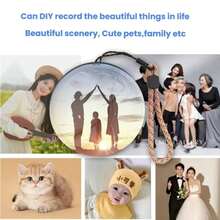 Regalo de Dropshipping Regalo de Cumpleaños Bola de Cristal Reproductor de Video Reproductor MP4 Adorno de Escritorio Imagen Bola de Cristal de Video Personalizada - Negro - Ver 5