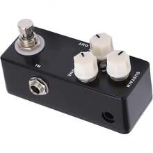 Eujgoov MOSKY MUFF Guitarra Efecto Fuzz Pedal de Efectos de Guitarra True Bypass Carcasa de Metal Completo - 1 - Ver 7