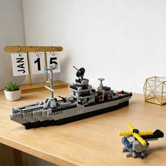 [Collector's Edition] 1000+ Piece High-Detail Building Blocks, Adult Construction Toy Model, DIY Stress Relief Gift