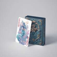 YFOPEN Frozen Oblivion Ocean Heart Theme Poker Cards, Polar Frozen Ocean + Sunken Ruins, Cool Dark Art Style, Unique Design For Each Card, Suitable For Fantasy Enthusiasts Collection And Themed Tabletop Games - Multicolor - View 7