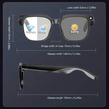 PEJE 4k Camera Glasses, Ai Smart Glasses With Real-Time Translation & Object Recognition, Open-Ear Audio, Ultra-Light Design, Max 8hrs Playtime For Outdoor, Work, Travel,Smart Glasses With Camera, 1080P HD Camera, Digital Video Recorder Camcorder Eye Protection DV Camera Glasses Video Glasses, Recording Portable Camera Ultra Clear Camera Glasses Long-Lasting Battery Life, USB Interface,Compatible With Iphone Andriod Smartphone,Christrmas /Festival/Birthday/Holiday Present Valentine's Day Gift - Color Change - View 2