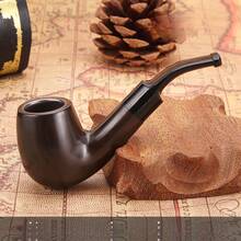 New Chicken Leg Smoking Gun Resin Pipe With Built-In Detachable Inner Pot For Cleaning And Reusable Filter Bakelite - Boss Pipe In Color - Random Color - View 9