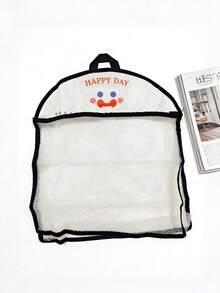 2 piezas/1 pieza Bolsa de malla colgante, bolsa de almacenamiento de lavandería transpirable y lavable de poliéster, bolsa de clasificación de ropa interior y calcetines montada en la pared, organizador de dormitorio, organizador, almacenamiento doméstico, se puede usar para guardar ropa blanca de mujer, pantalones negros de mujer