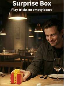 惊喜创意情人节/生日惊喜盒礼物，螺丝盒恶作剧空盒，送给朋友的搞笑礼物，抽象玩具 - 彩色 - 查看 5