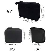 97/85/36件套便携式缝纫工具包，家用缝纫工具套装，缝纫盒 - 黑色 - 查看 7