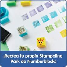 hand2mind Numberblocks Stampoline Park Stamp Activity Set 20 Estampillas para Niños 12 Almohadillas de Tinta Lavables Juguetes Matematicos Preescolares Arte y Manualidades para NiñosDuradero y cultiva el interés de los niños - Multicolor - Ver 4